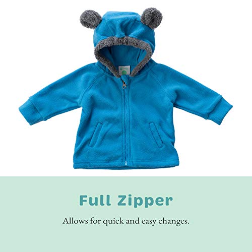 Kids Fleece Sweatshirt Jacket - Baby Boy & Girl Sweater Outerwear Coat Toddler Full Zip Hoodie For Children #TOP1