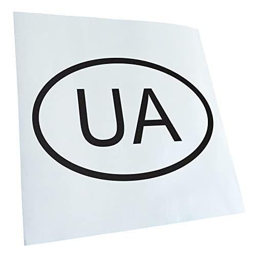 Autocollant Ukraine UA pour personnaliser votre voiture vélo et ordinateur portable JDM