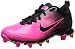 Nike Girls Hyperdiamond 2 Keystone Softball Cleat Black/Pink Blast/Vivid Pink Size 1 M US