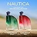 Nautica Color Green Eau de Toilette for Men, Woody Fougere Fragrance, Notes of Ginger, Geranium and Vetiver, 1.6oz