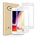 Produktbild Panzerglas Schutzfolie für iPhone 7 Plus 8 Plus [2 Stück],Seinal 3D Full screen Panzerglasfolie,Tempered Glas,3D Touch Hartglas,Screen Protector Glass,Kompatibel Hülle Freundlich,Handy Folie(Weiß)