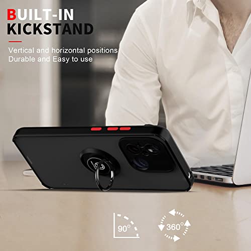 Coque compatible Redmi 12C antichoc pour fixation aimantée auto - 6