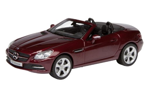 Preisvergleich Produktbild DICKIE-Schuco 450745300 - Mercedes Benz SLK-Klasse R172, rot, 1:43
