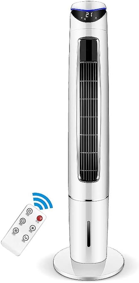 Air Cooler for Home Office Air Coolers Evaporative Coolers Tower Airconditoner Conditioner Whit Remote Control Portable Super 3 Fan Speed Unit Quiet Humidifier Misting Fan for Home Office B