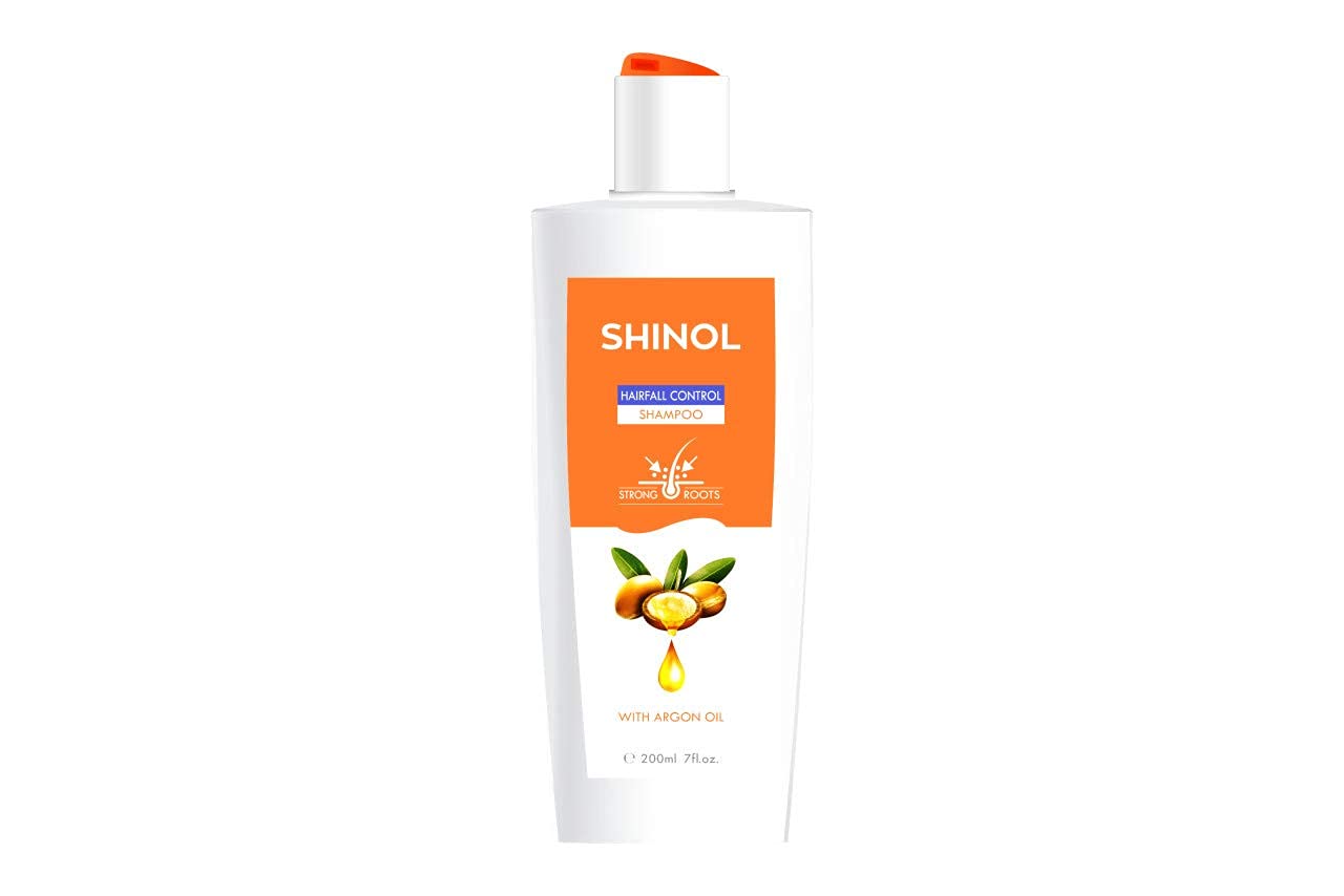 SHINOL Hairfall Control Shampoo with Argan Oil, Strong Roots Formula for Hair Fall Reduction, Nourishes Scalp & Strengthens Hair, Daily Use Shampoo for Men & Women, 200ml (PACK OF 1)-image-13