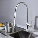 Synlyn Grifo de cocina con sensor táctil Grifo de fregadero extensible Grifo de cocina con ducha Grifos mezcladores giratorios de 360 ​​° Grifo de fregadero de alta presión con 2 tipos de chorro