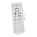 NAMOARLY 1set Standard Visual Eye Exam Chart Easy Use Eye Testing Poster for Home School and Clinic Suitable for All Ages for Monitoring