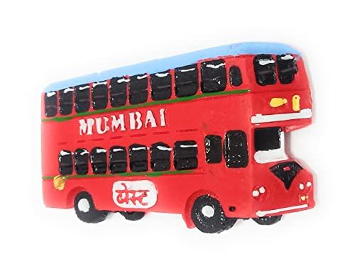 Fun and Easy DIY Fridge Magnets 19 Axsica Mumbai's Iconic Transport | Decorative Double Decker Bus |...
