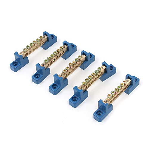Mtmtool Terminal Bus Bar Terminal Block Brass Wire Screw Terminal Pack Of 5 #TOP27