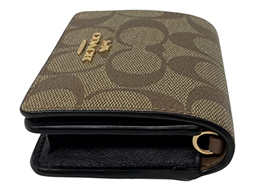 Boxed Mini Wallet On A Chain In Blocked Signature Canvas #TOP2