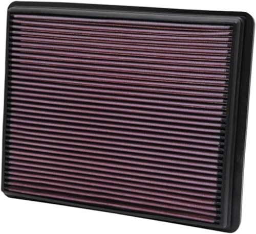 K&N 33-2129 Engine Air Filter: Increase Power & Towing cover