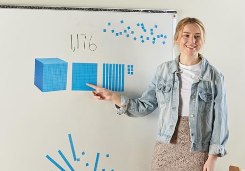 Kit de démonstration aimanté géant de Base 10 pour animer les cours de mathématiques - 3