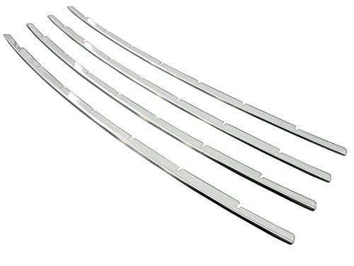 BRIGHTZ プリウスα ZVW40W ZVW41W 前期 ステンレスフロントバンパーモール 4PC Iタイプ 【 FBUM-MOL-033 】 プリウス α アルファ アルファー アルフア アルフアー 9007