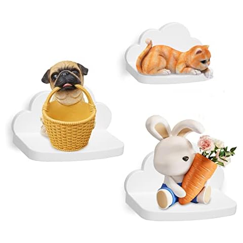 Pyjacos Wandregal Schweberegal 3er Set Wall Shelf hängend kreativ Cover