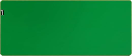 Elgato Green Screen Mouse Mat Extra Large, Chroma Key Green, Smooth Glide, Anti-fray Stitched Edges, Rubber Base, Optical Mouse pad, OBS Hand cam,…