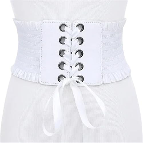 Corset Women Wide Corset Belt Waistband Female Elastic High Waist Bandages Girdle Belts For Coat Dress
