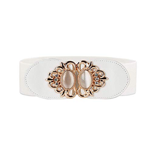 Image of Futurekart Ladies Belt Gorgeous Buckel Elastic Embellished Waist Belt Decorative Stretch Waist Band for Women Dresses V stylish