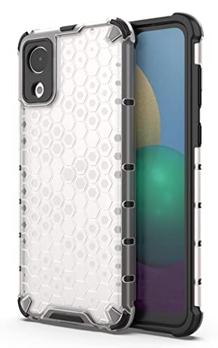 Image of Glasgow Back Case Cover Designed for Samsung Galaxy A03 Core - Transparent
