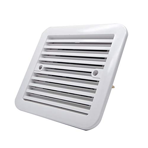 Baceyong Cooling Exhaust Fan Air Ventilation 12V DC Multi-Function Rack Mounted Refrigerator Side Vent Fan für RV, Wohnmobil, Caravan