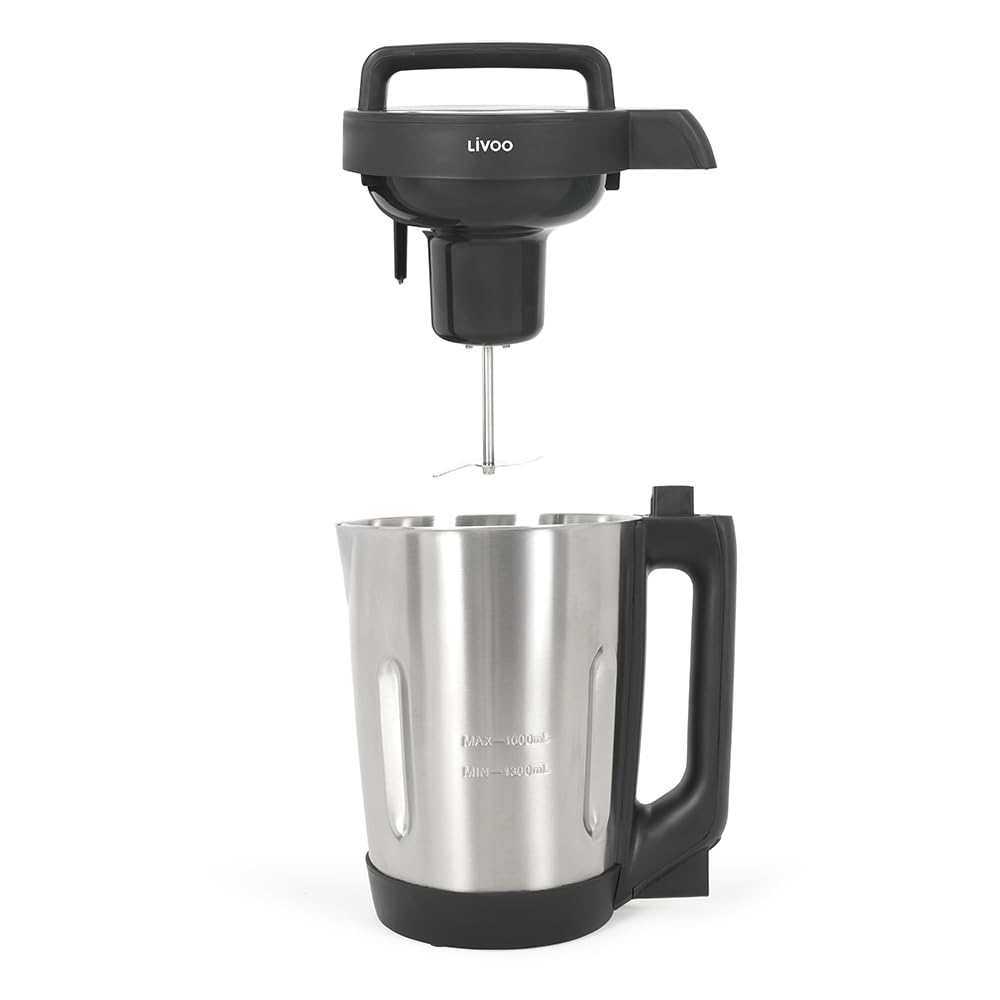 Livoo - Blender chauffant à soupe DOP260N - 5 fonctions, préparation entre 20 et 30min