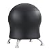 Zenergy Ergonomic Balance Ball Chair in Black Vinyl