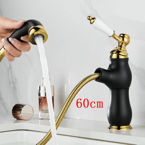 Robinet de lavabo extractible pour moderniser une salle de bains rétro - 6