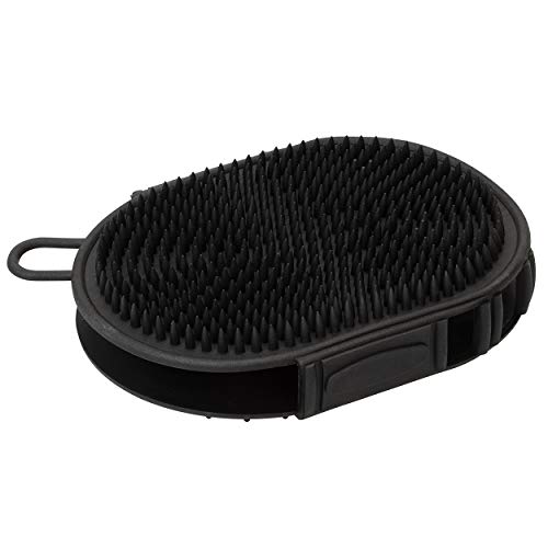 Weaver Leather Livestock Wash Mitt, 2-Sided, Black - Thumbnail 2