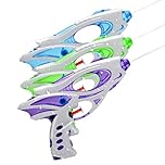 Muslecid Water Pistols For Kids, 3Pack Super Gun Blaster Cool Small Pistol Guns Outdoor Beach Garden Toy Pool Bath Party Water Fighting Toys For Children Girls Boys