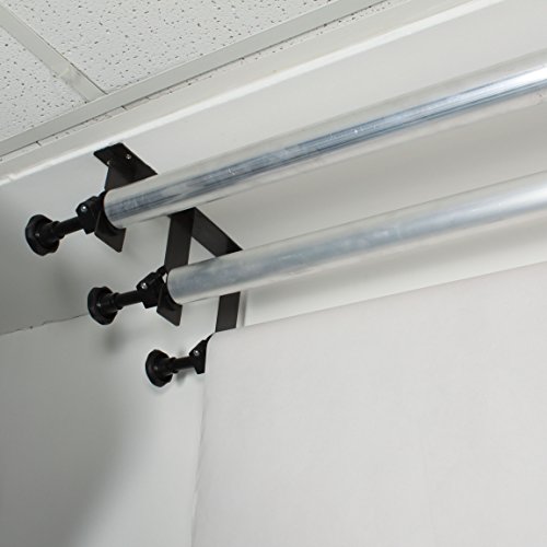 Fotoconic 10 Ft / 3M Metal Tube Crossbar For Electric Motorized, Manual Studio Roller Background Support System #TOP7