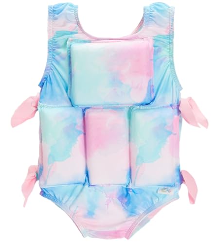 My Pool Pal Girl's Swimwear Flotation Life Vest Swimsuit -
