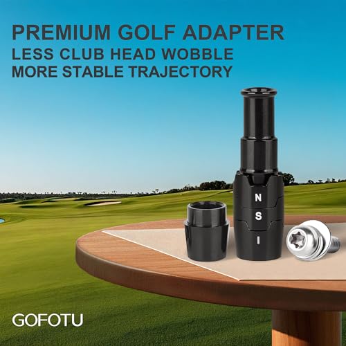 Gofotu 2PCS .335 Shaft Adapter Compatible with Callaway Elyte, Ai Smoke,Paradym,Mavrik, Epic Flash, GBB Epic, SUB Zero Driver RH