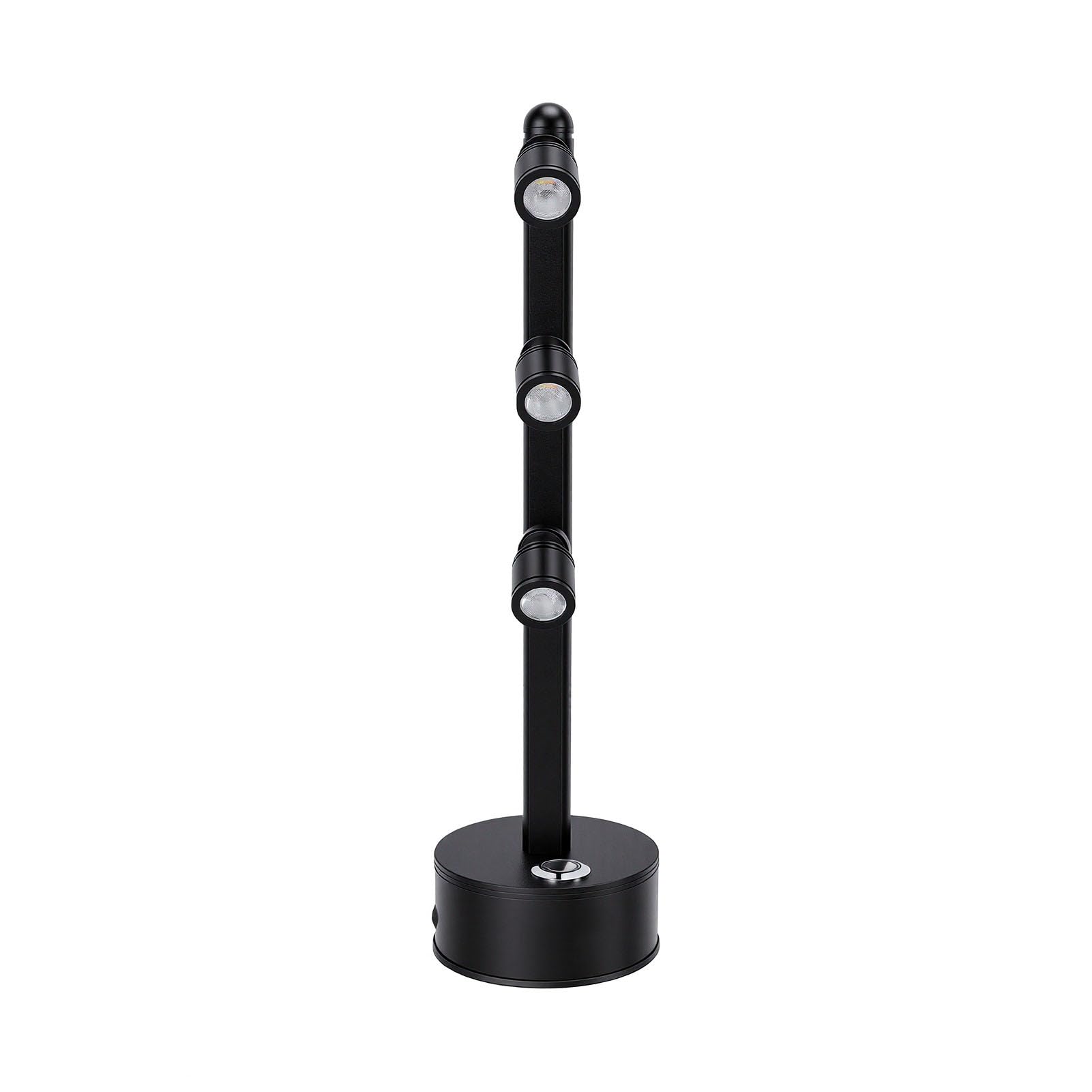 Mini Foco LED Portátil, Atenuación de 3 Colores, Recargable para