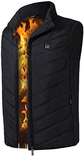YURU Elektrische Beheizte Weste Für Männer Frauen USB-Aufladung Beheizte Gilet Winter Warme Jacke Cover