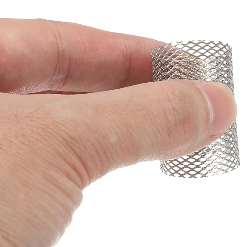Image of PATIKIL 4 Pcs 22mm OD Strainer Mesh, 32mm H Screen Y Shaped Strainer Filter Valve Mesh Screen 304 Stainless Steel Strainer Mesh for Debris Pump Water Oil Separation