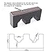 Two Foam Gun Rack - New Universal 2 Rifle Barrel Rest with Magnetic Strip - Gun Storage - Weapon Rack - for Gun Safe and Free Standing - Gun Rack Pegboard - Fishing Rod Holder - Gift for Hunter