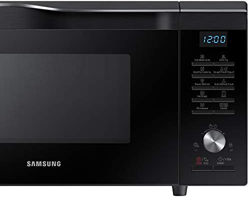 Samsung Microonde HOTBLAST, Tecnologia Slim Fly, Funzione Lievitazione e  Yogurt, Rivestimento Ceramic Inside, ECO Mode, Crusty Plate, Colore Nero :  Amazon.it: Casa e cucina