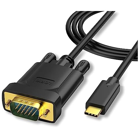 Loryi USB C to VGA Cable 6ft Cover