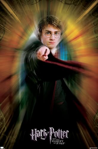 Trends International Harry Potter and the Goblet of Fire - Harry One Sheet Wall Poster, 22.375" x 34", Premium Unframed Version -  POD8567