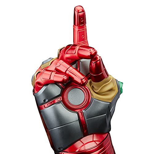 Marvel Legends Manopla Eletrônica Jóias do Infinito Luminosas com Sons - Homem de Ferro - F0196 - Ha
