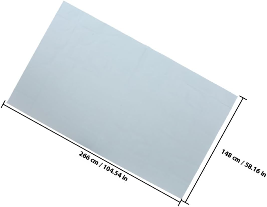 Toddmomy HD Portable Projection Screen Cloth for Home Theater Enhanced Picture Quality Easy Setup