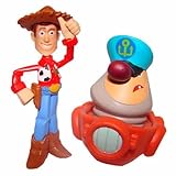 Toy Story Color Splash Buddies Hat Tip Woody and Captain 2-Pack