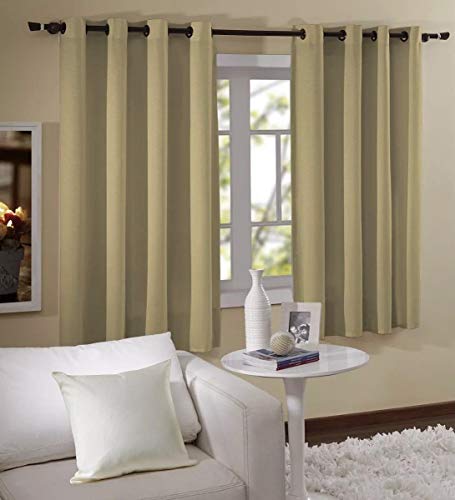 Cortina Para Janela Barcelona 2,00x1,80 Bege Admirare