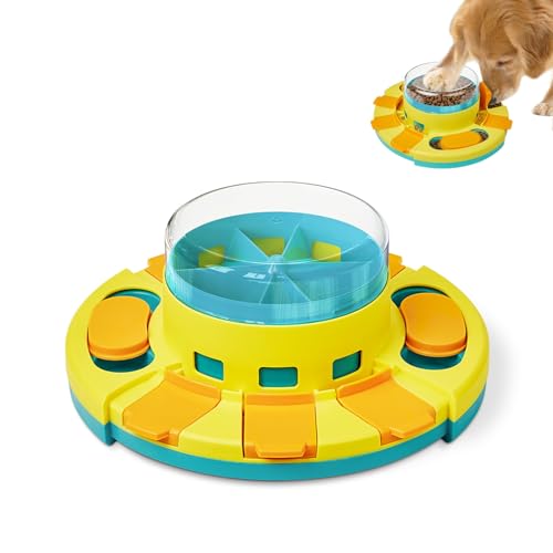 Potaroma Hundespielzeug Intelligenz, Hunde Intelligenzspielzeug 2 Ebenen Puzzle-Spielzeug, langsamer...