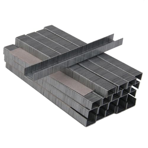 QLECXZI Grapadora Tacker Grapas Eficientes Grapas en Forma de U para Tapicería Fijación de Lonas Techos y Otras Tareas Generales Tapicería Tela Estas en