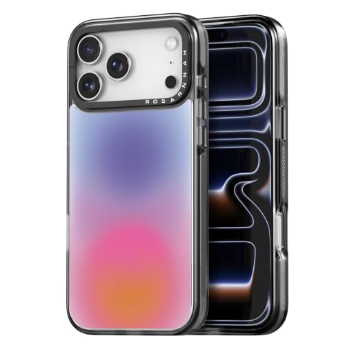 Rosarnnah for iPhone 18 Pro Max Case Aesthetic Black, Fade Out