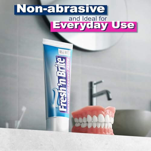 Stim-U-Dent Fresh 'n Brite Denture Cleaning Paste, 2 Count by Stim-U-Dent