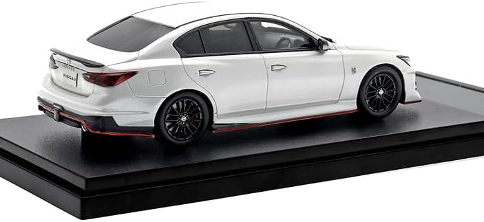 絶版 Hi-Story 1/43 SKYLINE 400R(V37) 2019白 再生産】1/43 NISSAN