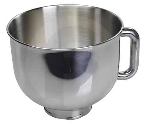 Spares-Direct-Oldham 5L Stainless Steel Bowl for Kenwood Mixer 4 Lug KMX754 / KMX754PP - MAX