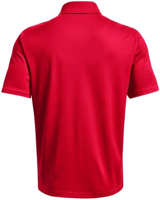 Under Armour Team Tech Polo LG Red - Image 5