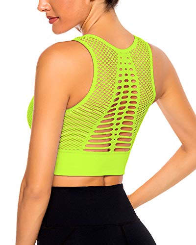 YOFIT Sexy Yoga Tank Tops Backless Vest Removable Pad Open Back Workout Sleeveless Shirts